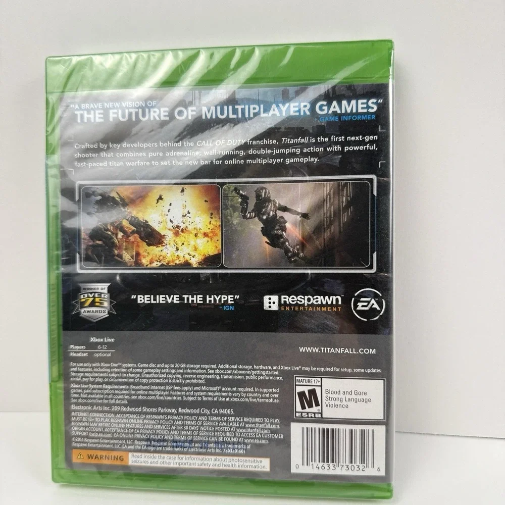 Titanfall (Microsoft Xbox One, 2014) Brand New Factory Sealed